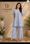 Azure Meadow Printed Co-Ord Set